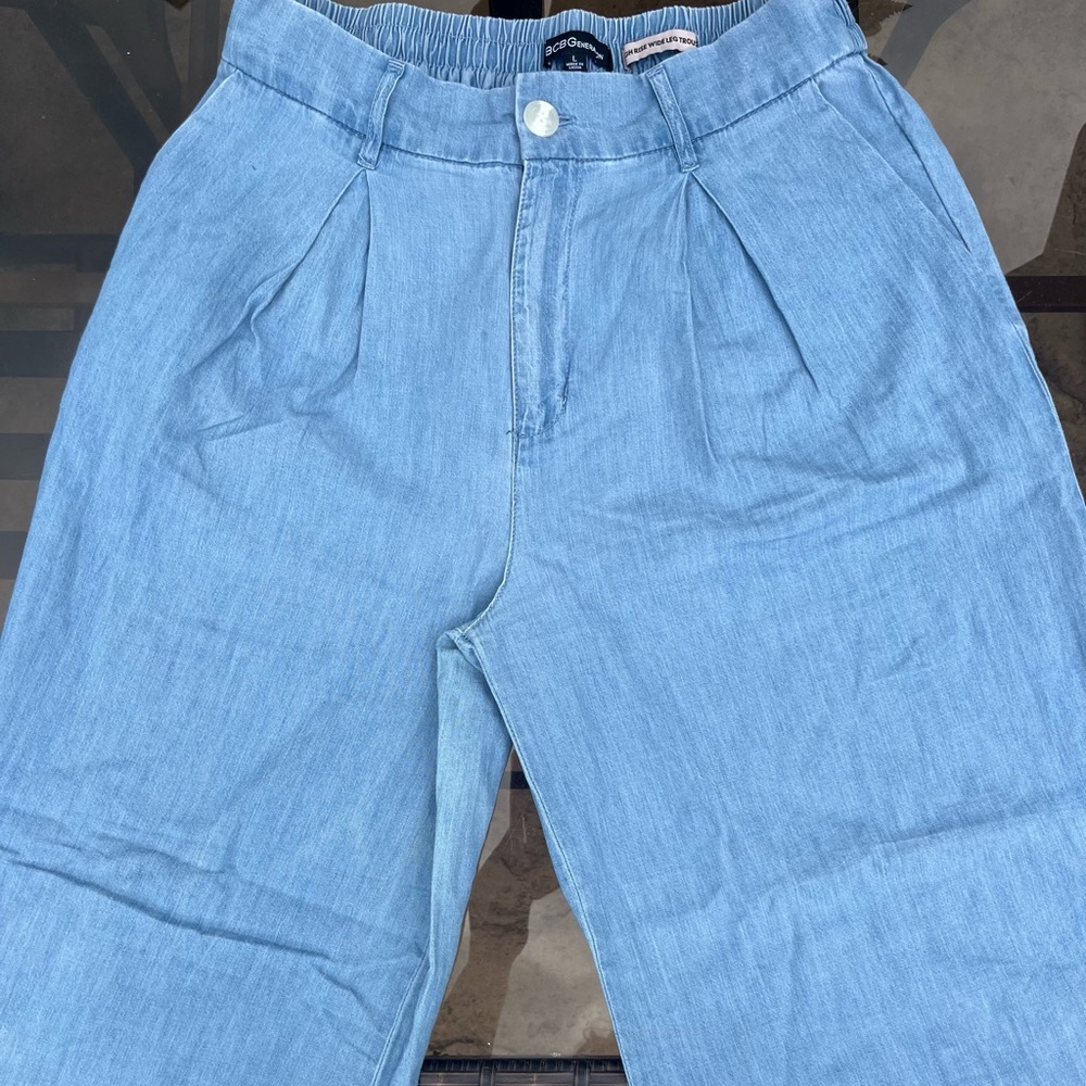 BCBGeneration Light Blue Wide Leg Jeans
no tags used
